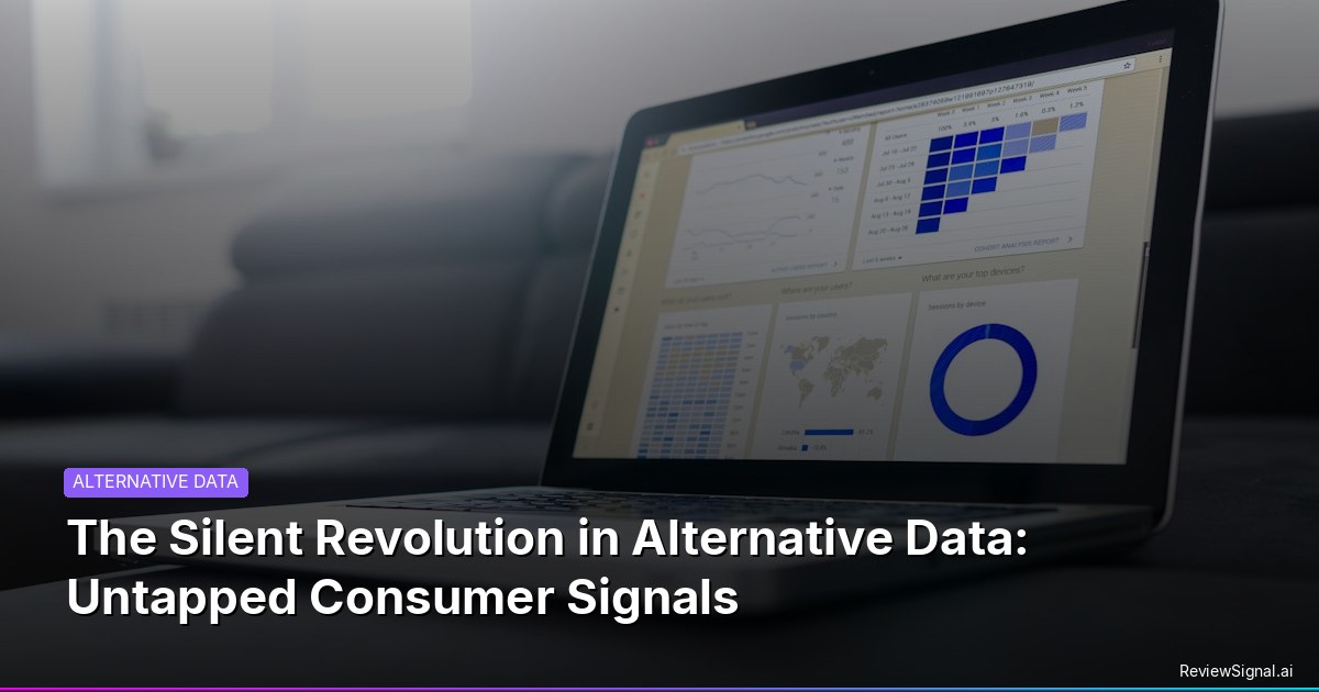 The Silent Revolution in Alternative Data: Untapped Consumer Signals